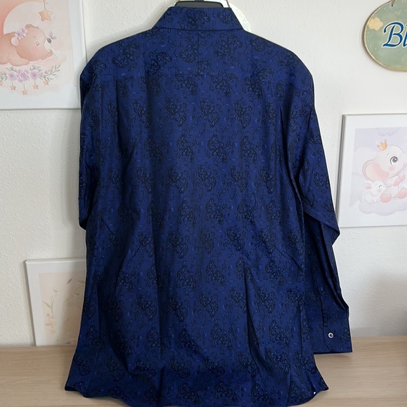 Men’s stretch long sleeve button down - Picture 5 of 5